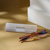 Ready Blue-cut Reading Glasses with Case -1925