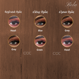 Bella Contour - monthly: Green - COC Eyewear