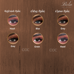 Bella Contour - monthly: Gray - COC Eyewear