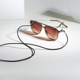 Black Leather Chain - COC Eyewear
