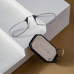 Ready Nose Clip Reading Glasses With Case