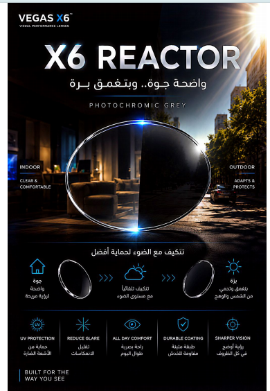 Vegas X6 – Photo Grey 1.56