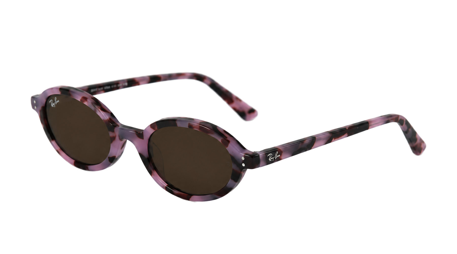 RB4472 Pink Tortoise / Brown Lens sunglasses angle