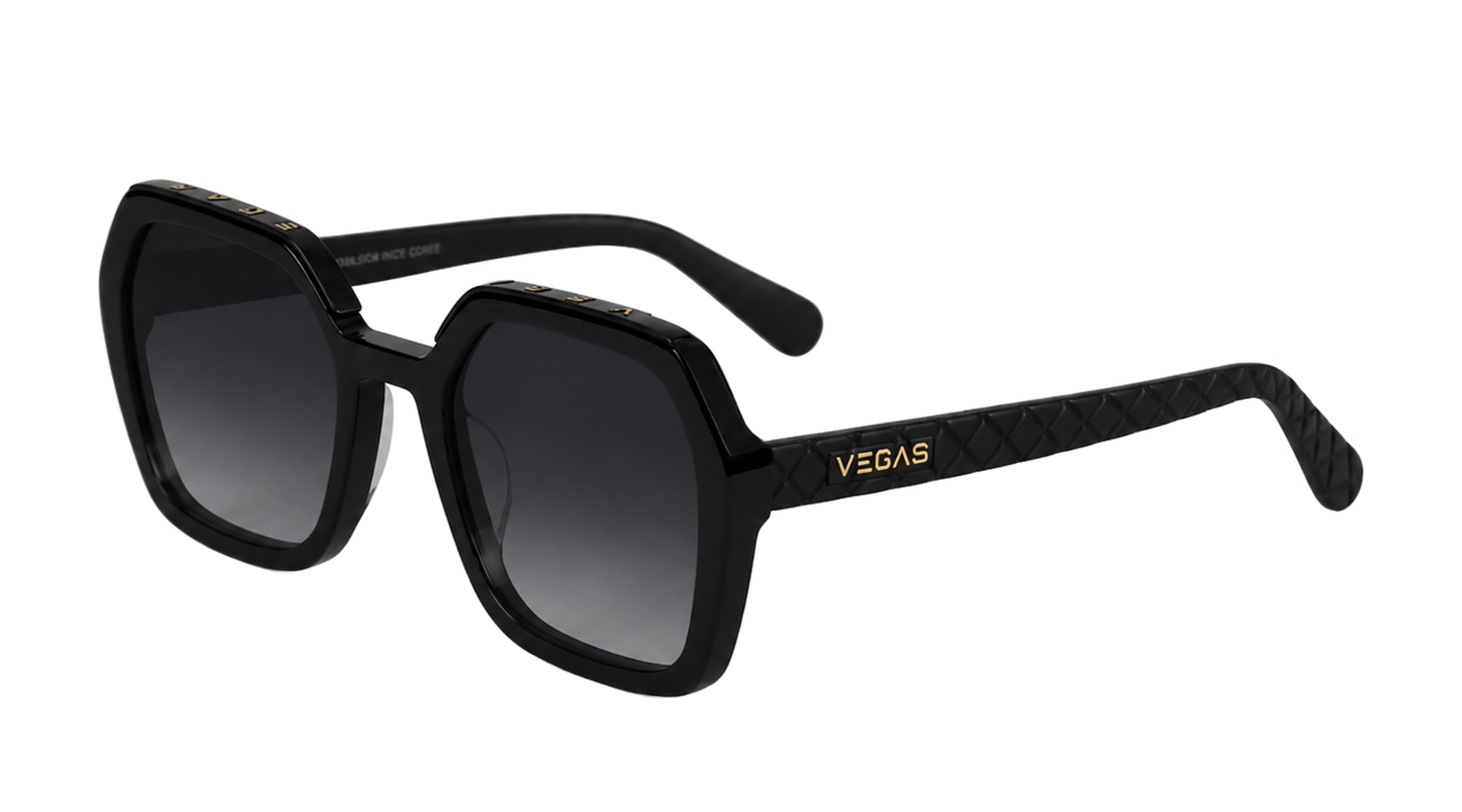 VG8602 Black sunglasses angle
