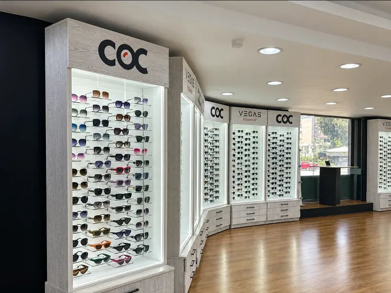 The frame wall at COC Nasr City