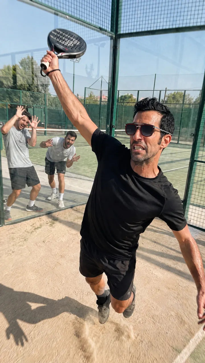 Afternoon: A padel match