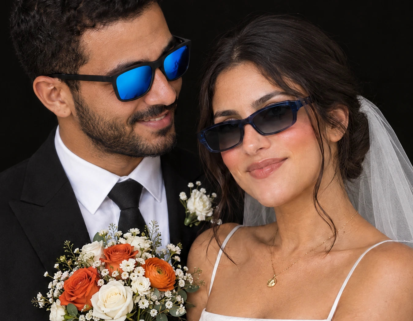 MT026 Sunglasses Navy · 1 — Two of Us