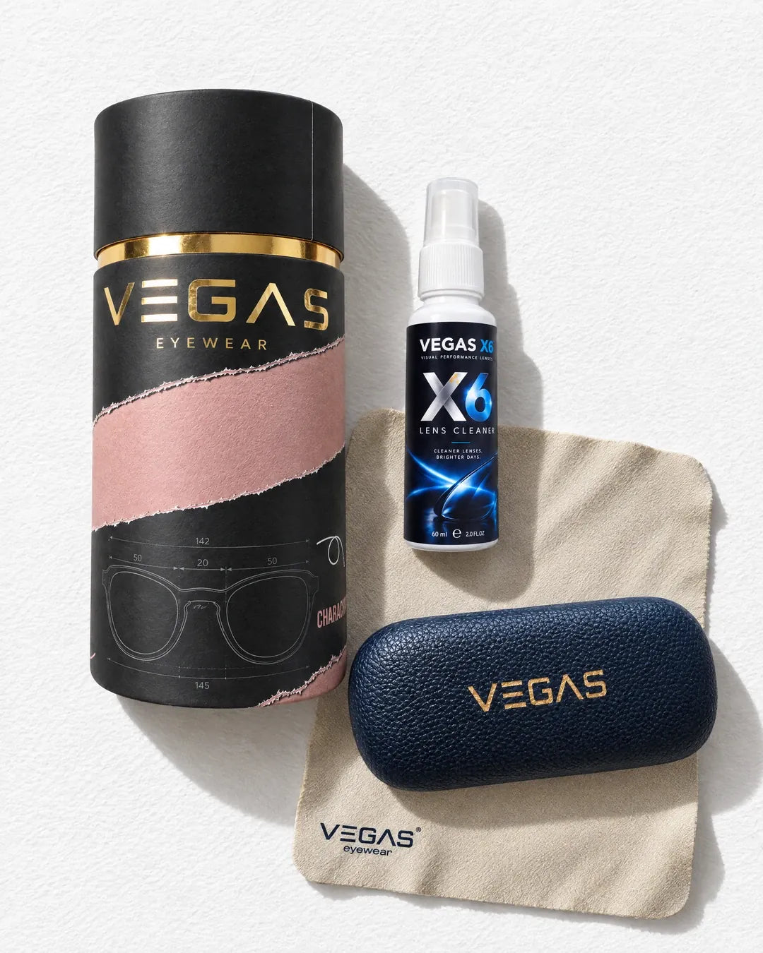 In the box: the tube, lens spray, case and microfiber cloth