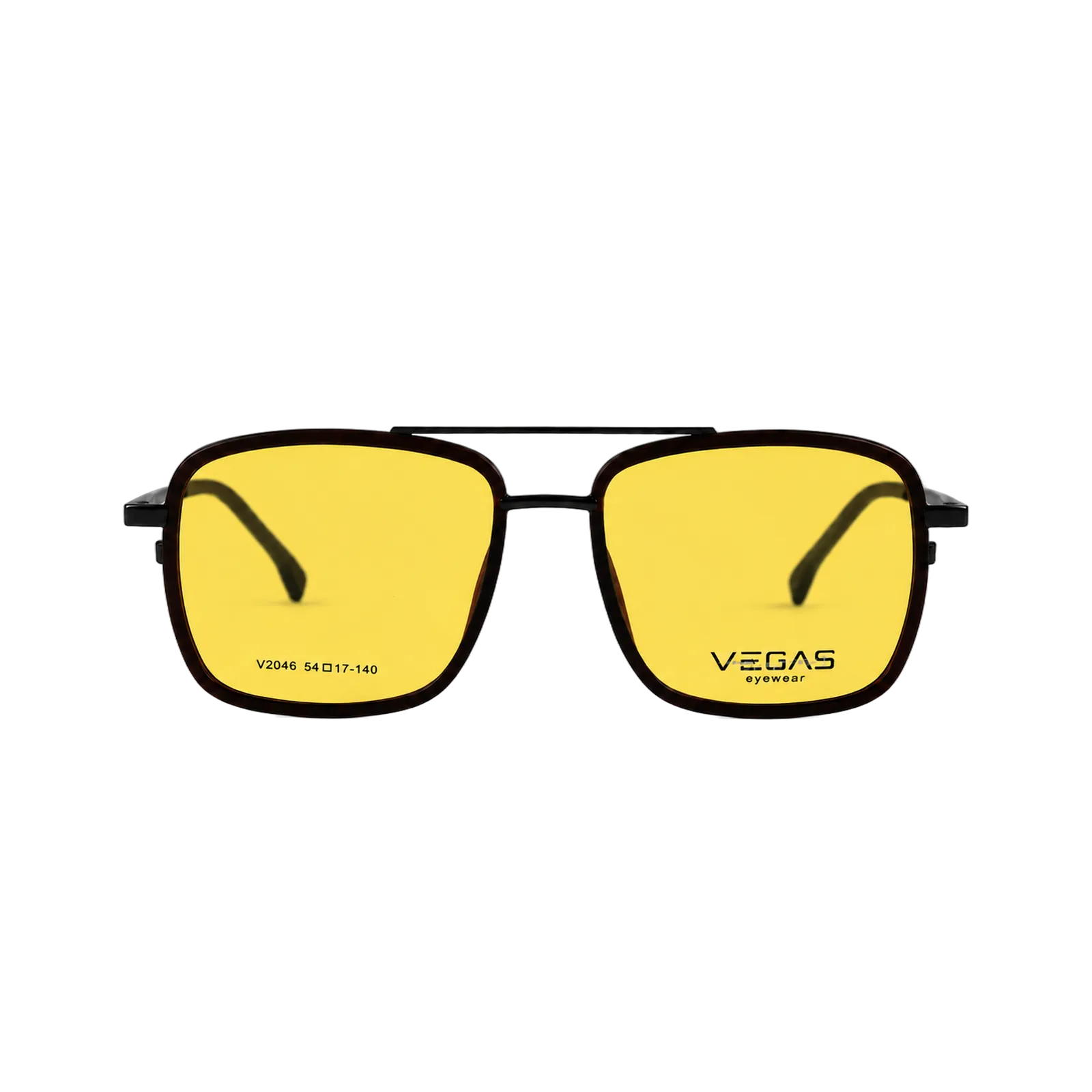 V2046 Clip-On Set Black — 1x Amber Clip