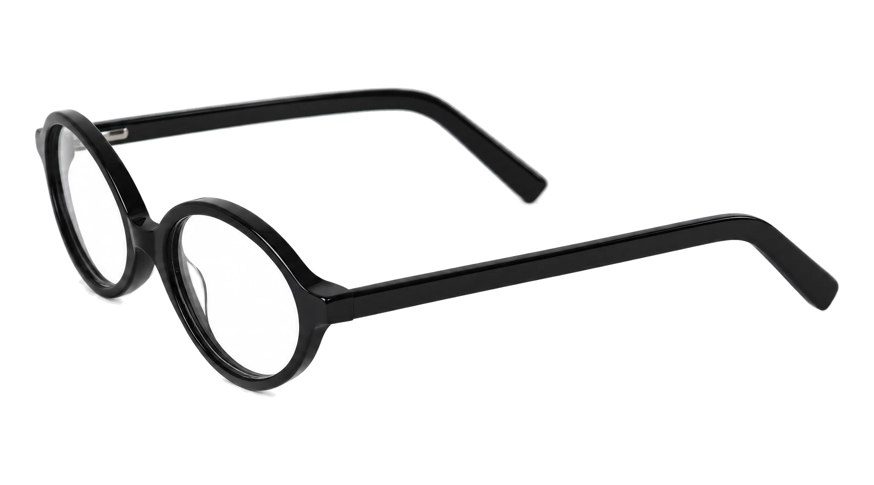 M001 Eyeglasses Black — Angle