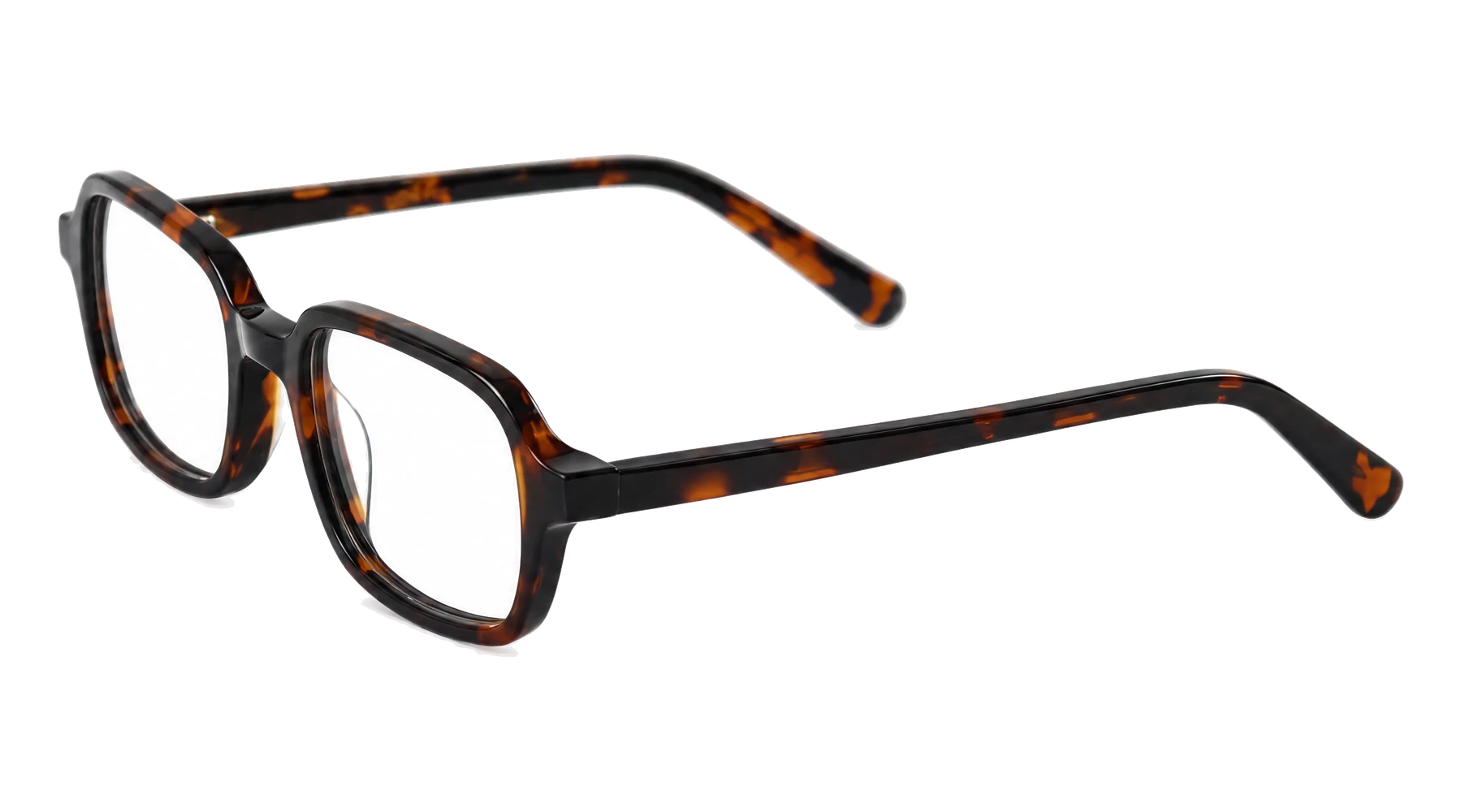 M003 Eyeglasses Havana — Angle