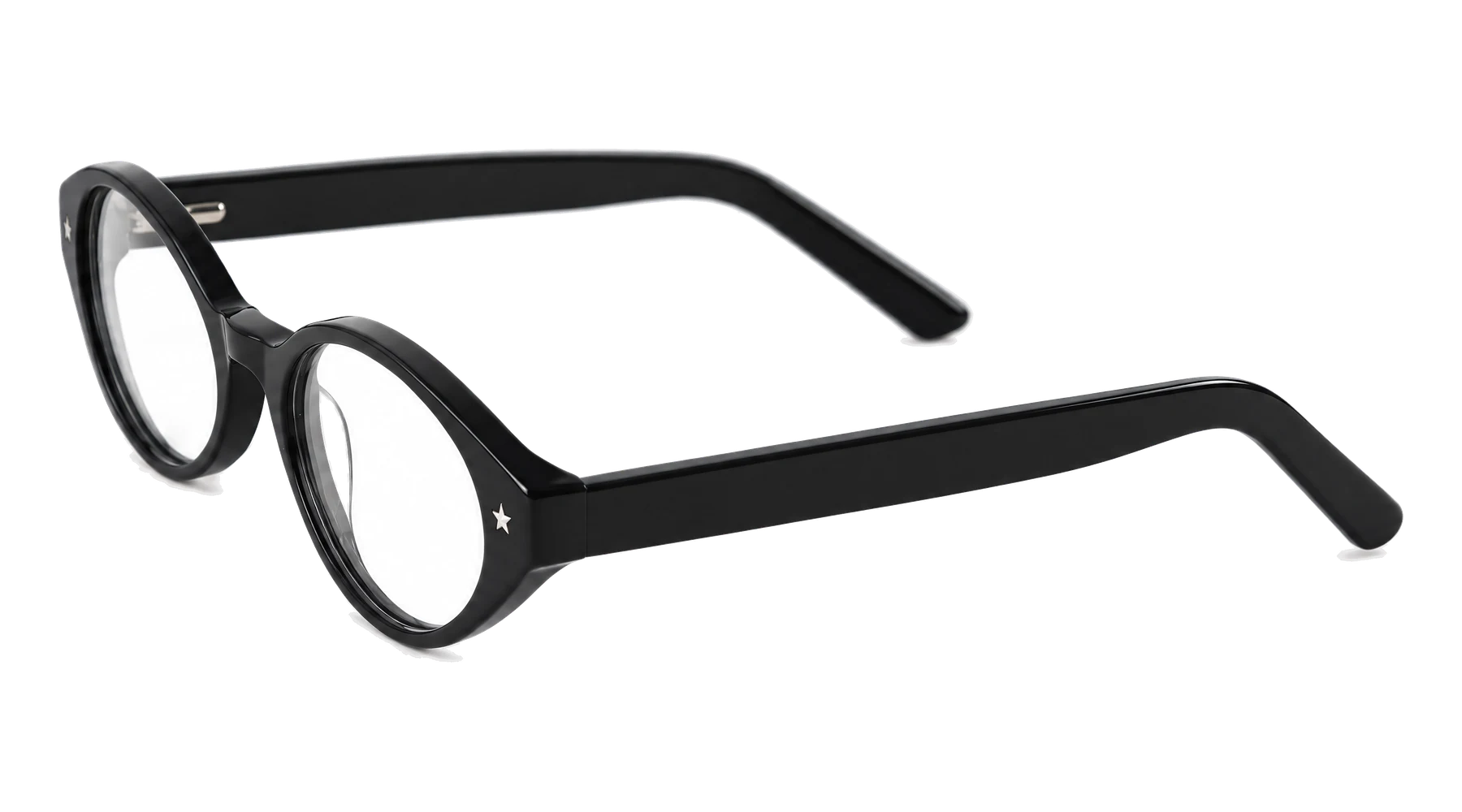 M006 Eyeglasses Black — Angle