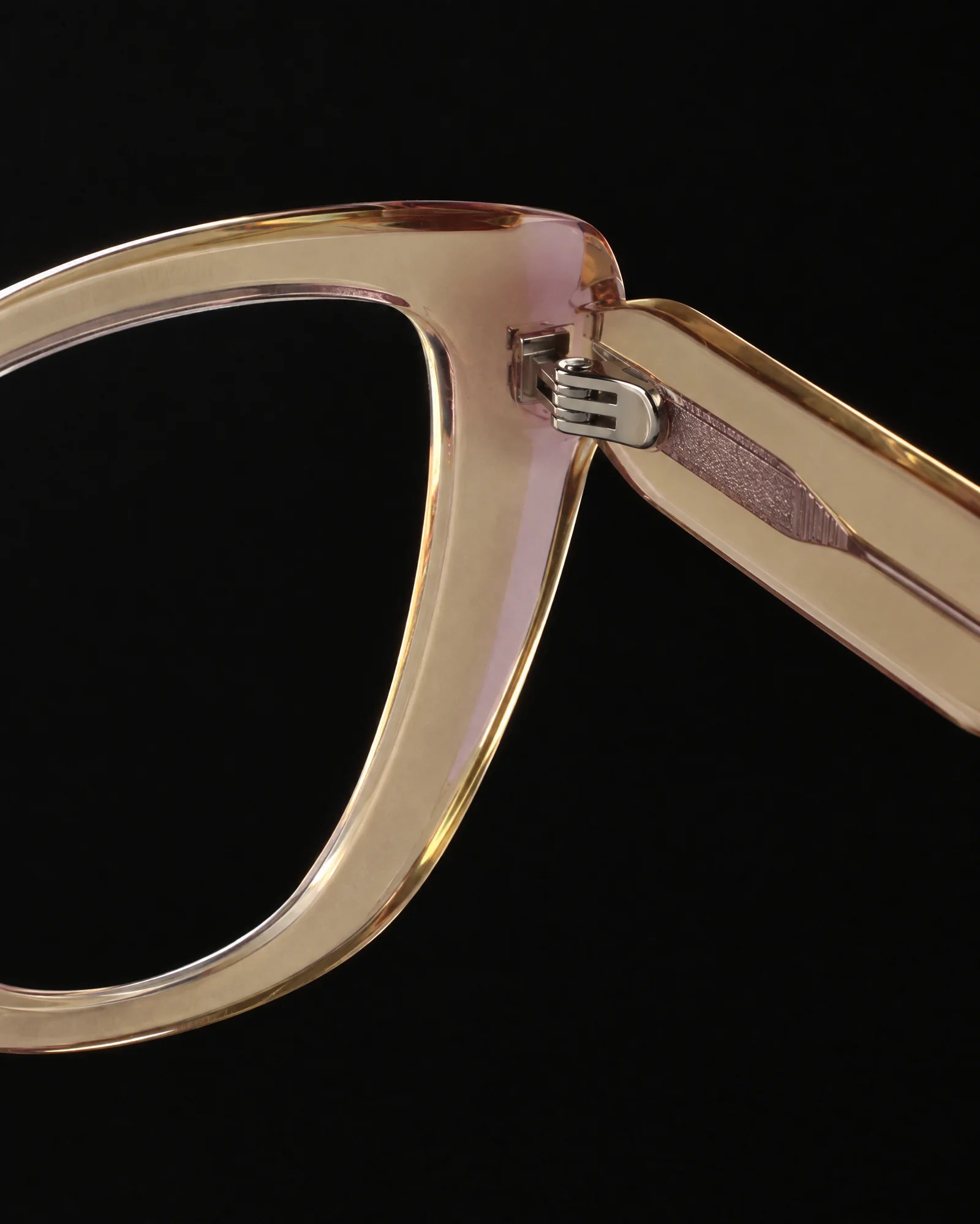 M023 Eyeglasses Black — Hinge