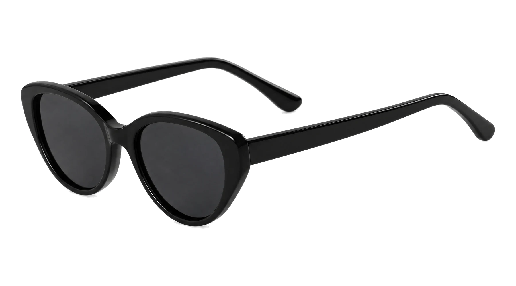 MT009 Sunglasses Black — Angle