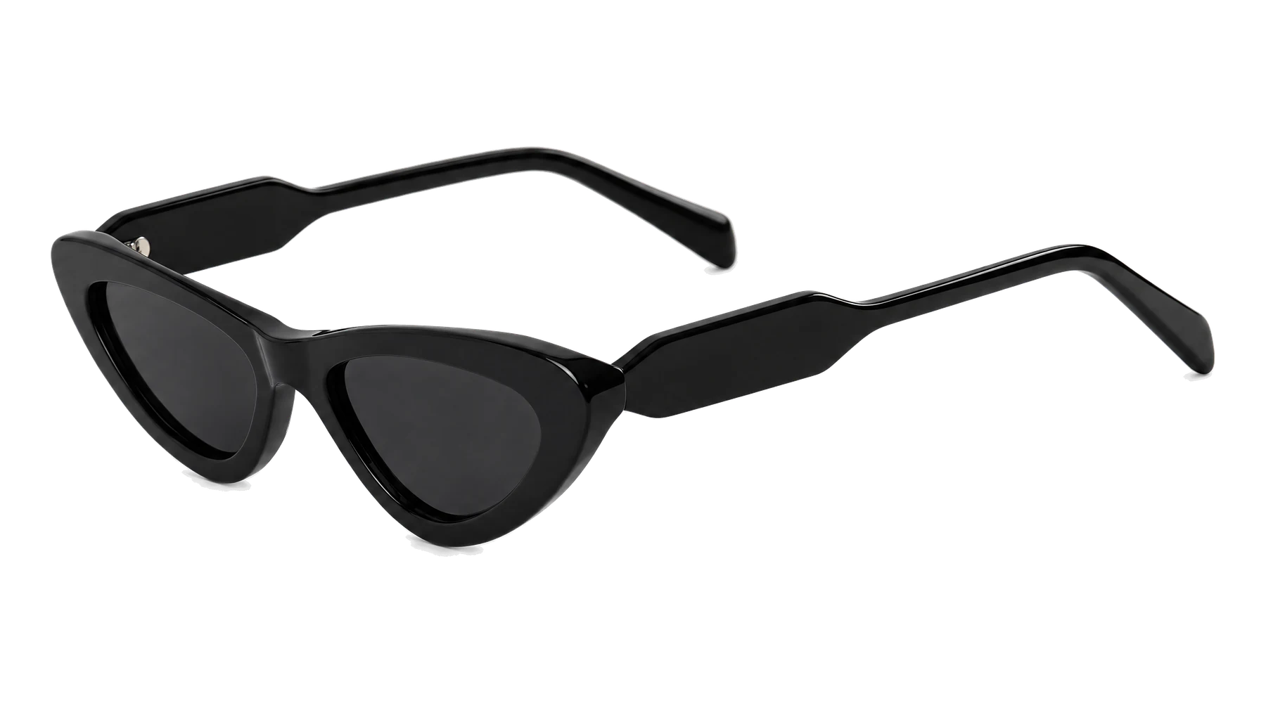 MT022 Sunglasses Black — Angle