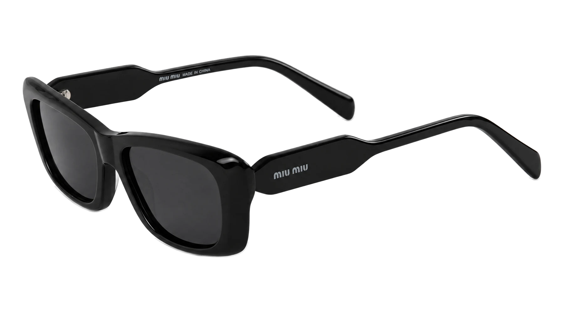 MT025 Sunglasses Black · 1 — Angle