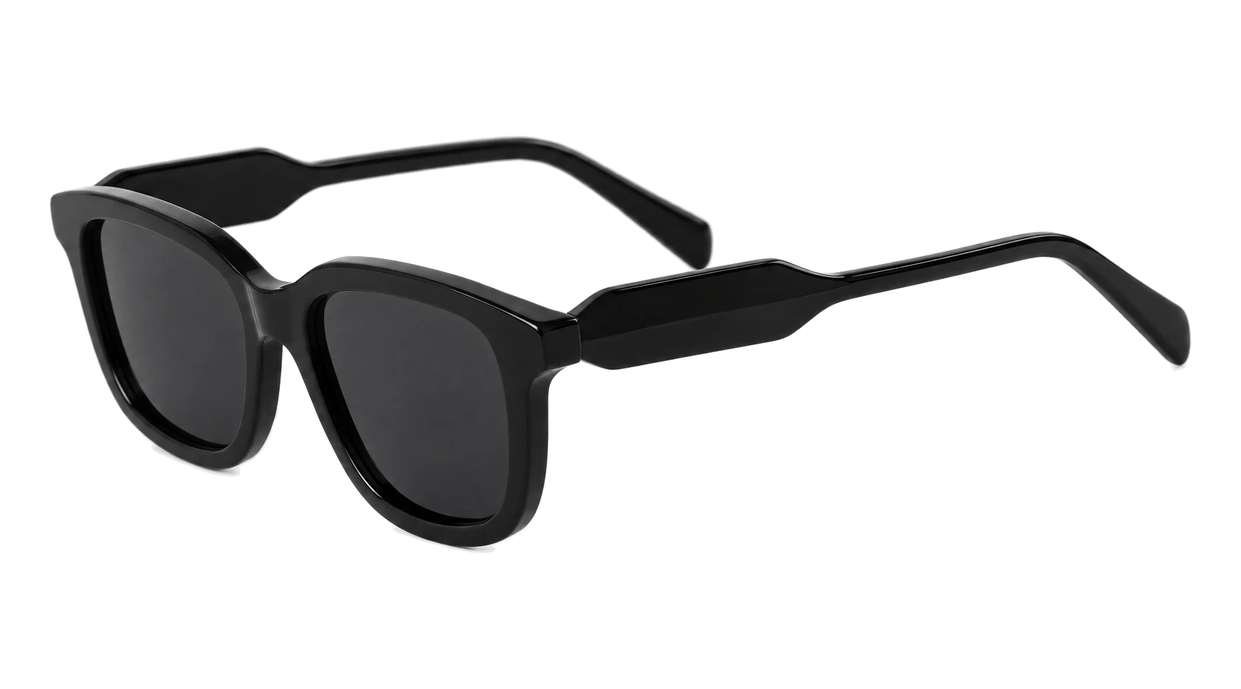 MT027 Sunglasses Black — Angle