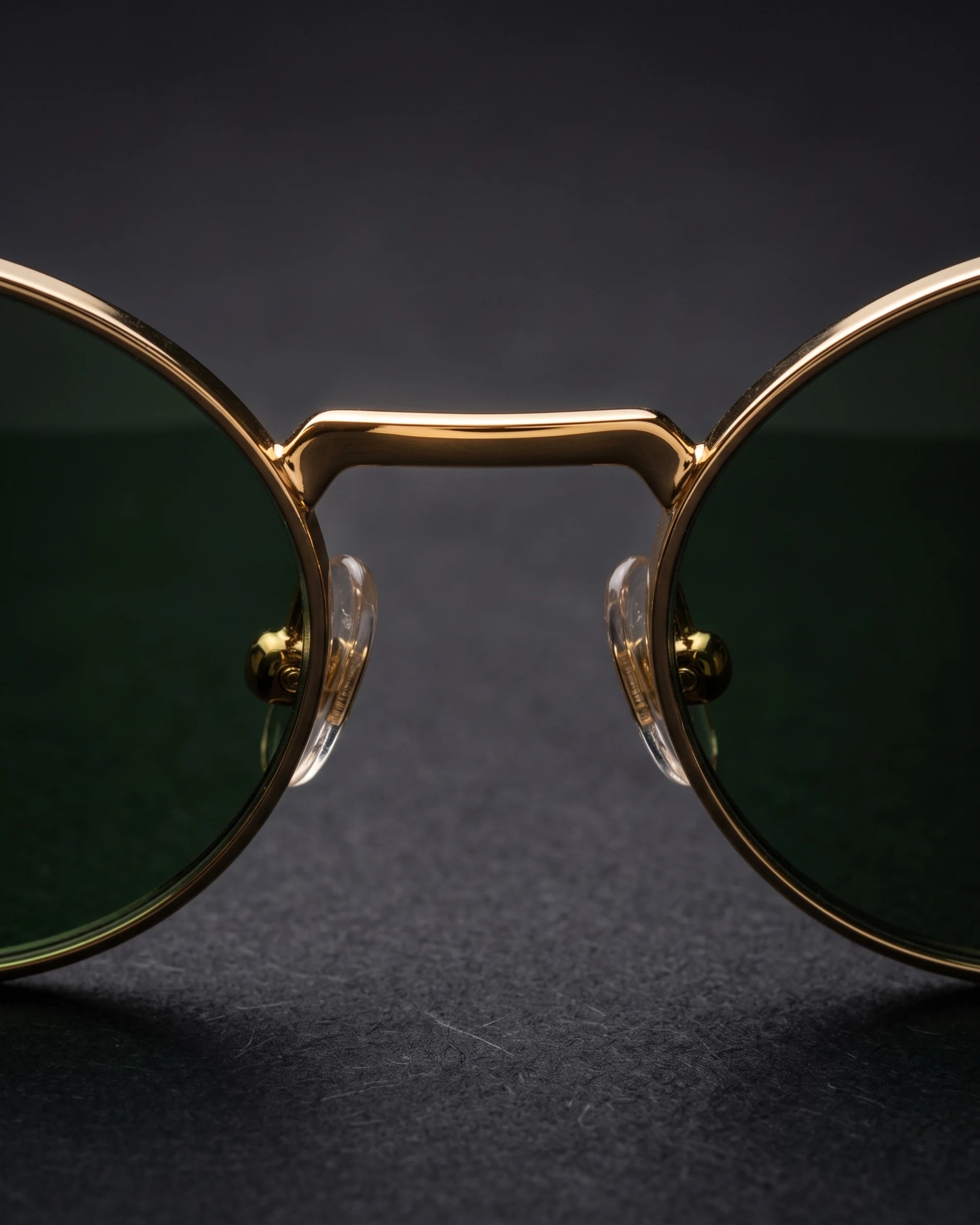 PA-FE-Z57 Sunglasses Gold / Green — Bridge and Lenses