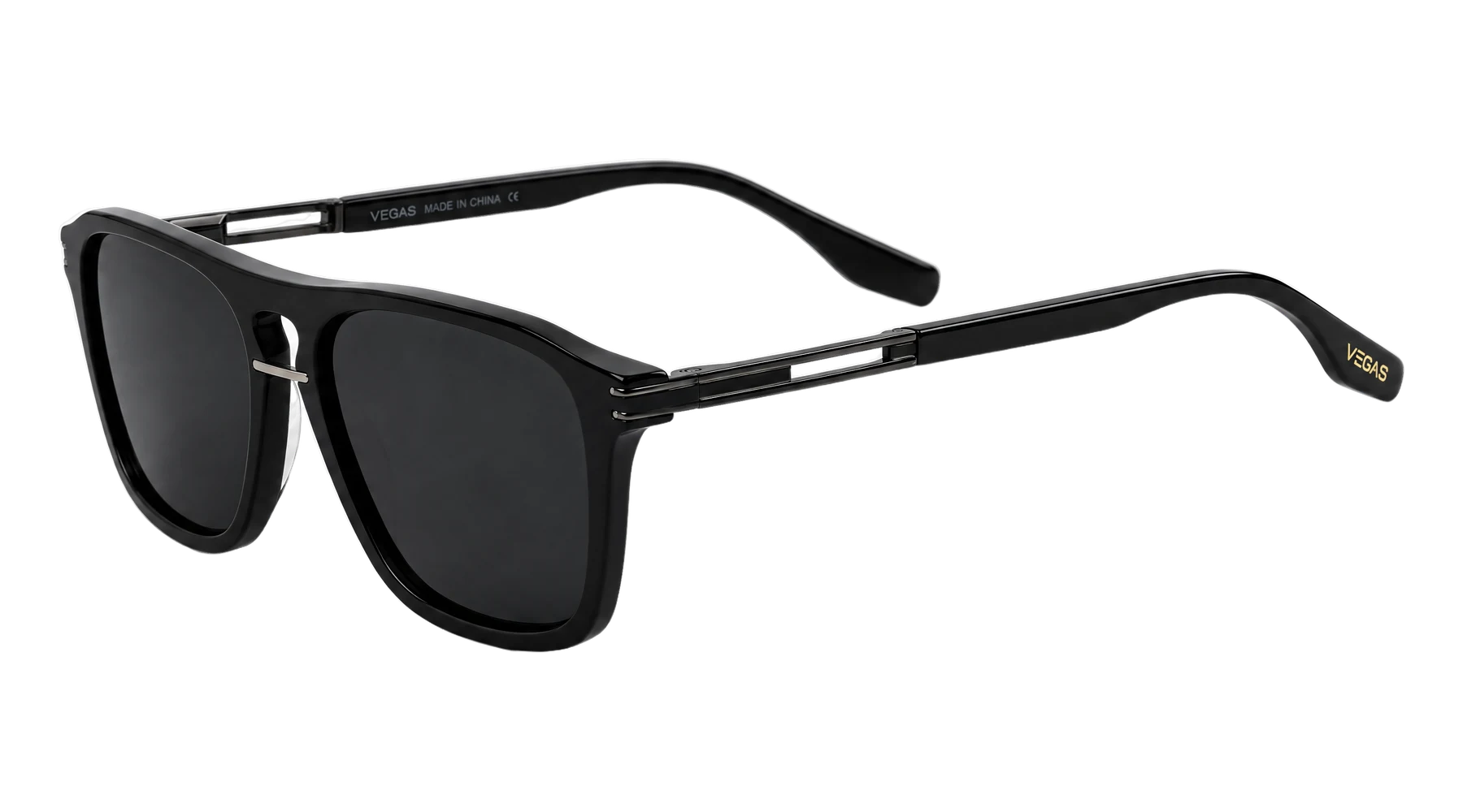 VEGAS 8790A Black / Dark Grey — Angle